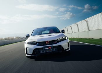 Honda Civic Type R on track