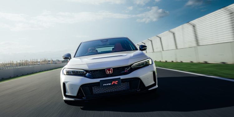 Honda Civic Type R on track