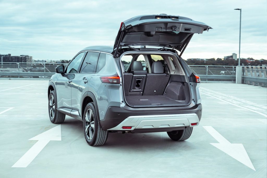 2023 Nissan X-Trail has a big boot