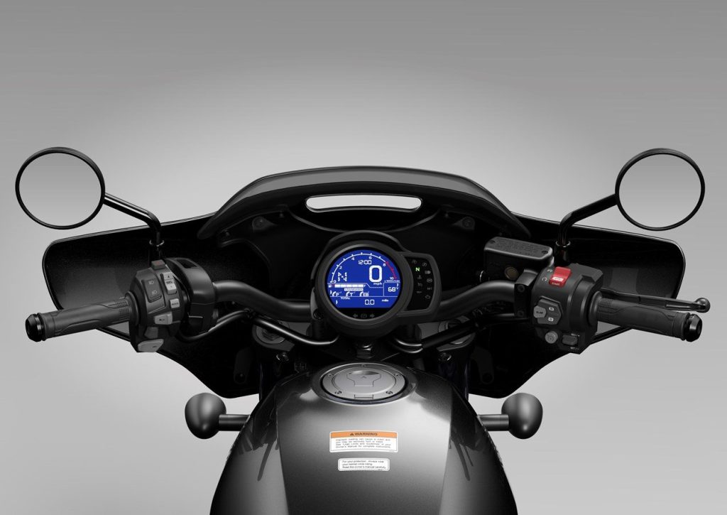 Honda Rebel 1100 tacho