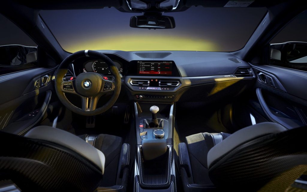 BMW 3.0 CSL interior view