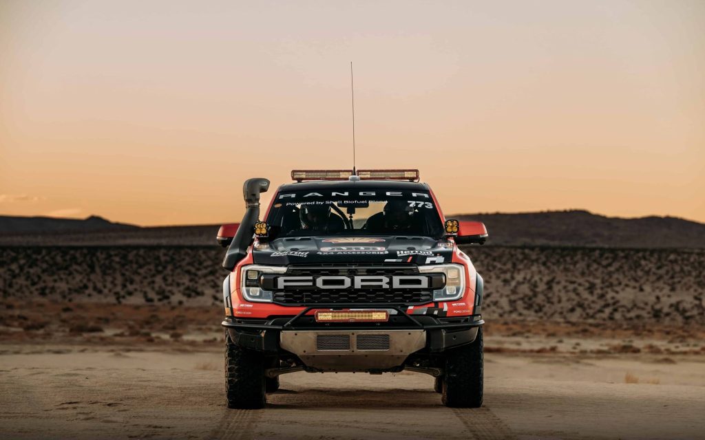 Ford Ranger Raptor Baja racer front view