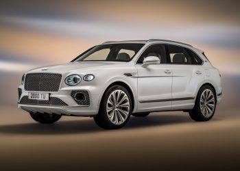 Bentley Bentayga Odyssean Edition front three quarter view