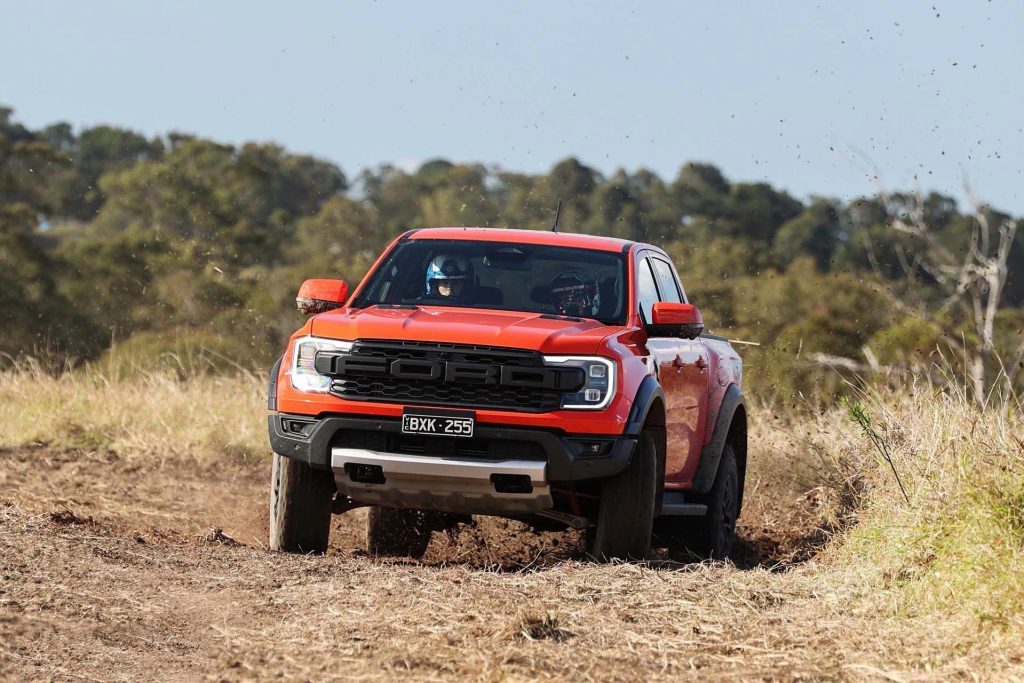 2022 Ford Ranger Raptor dab of oppo