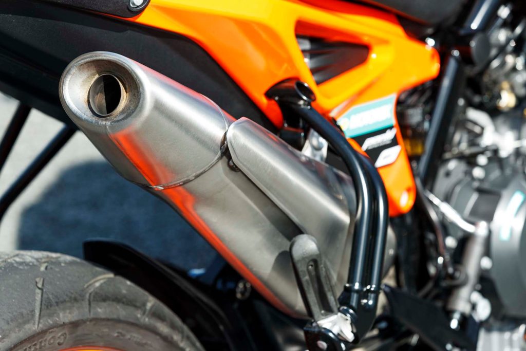 KTM 890 Duke GP exhaust