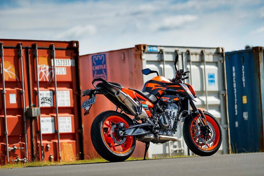 KTM 890 Duke GP rear static