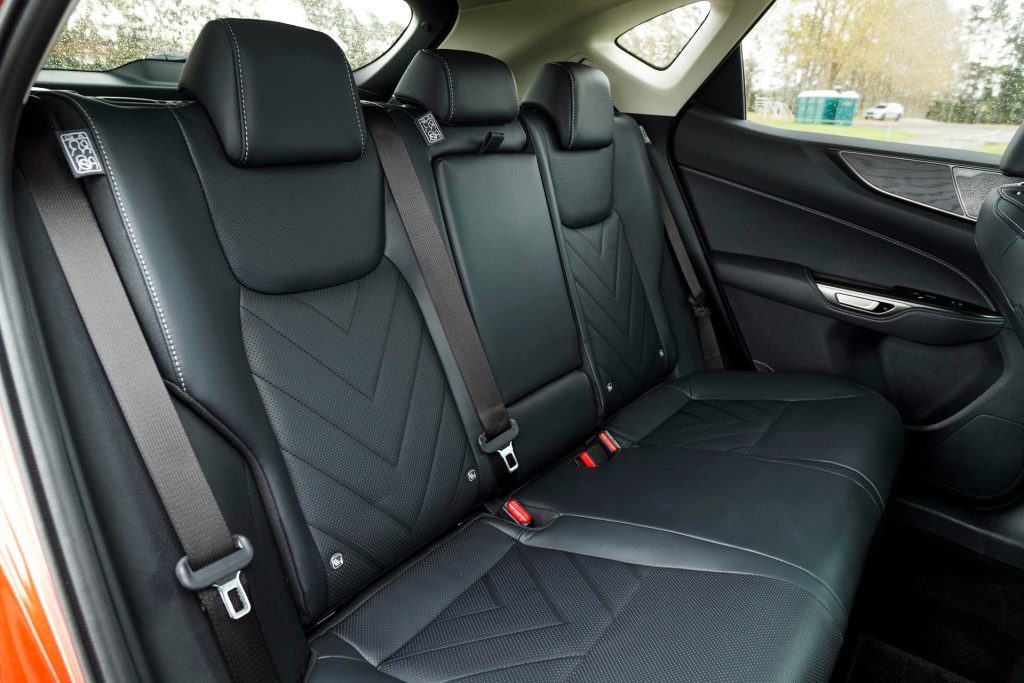 2022 Lexus NX 350h Limited back seat