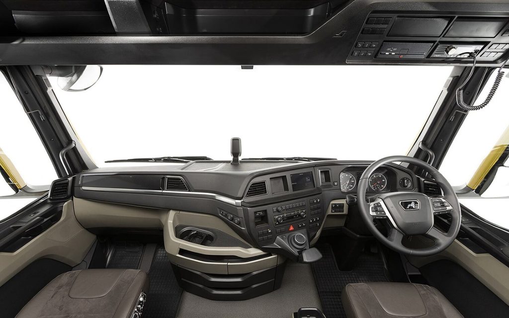 MAN TG interior