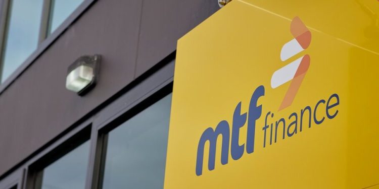 MTF Finance sign on building