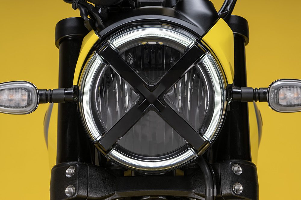 Ducati Scrambler headlight