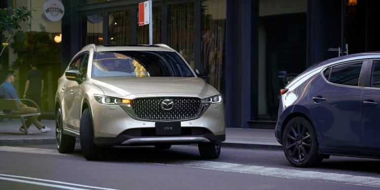 Mazda CX-8 facelift front view