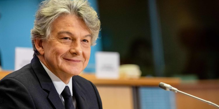 EU Internal Market Commissioner, Thierry Breton