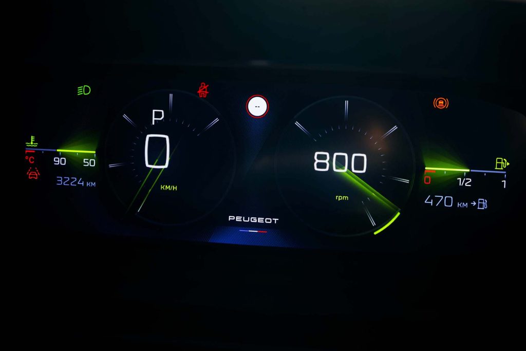 Peugeot 308 GT dials