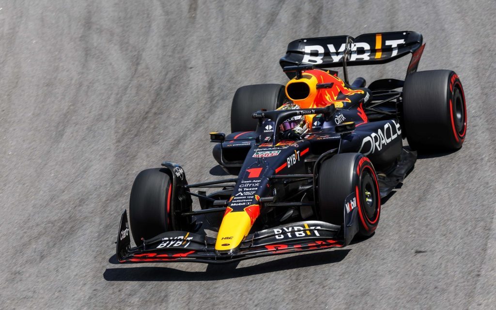 Max Verstappen's Red Bull F1 car