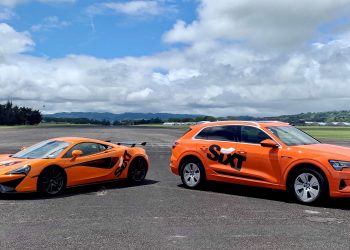 SIXT rental cars parked next to each other