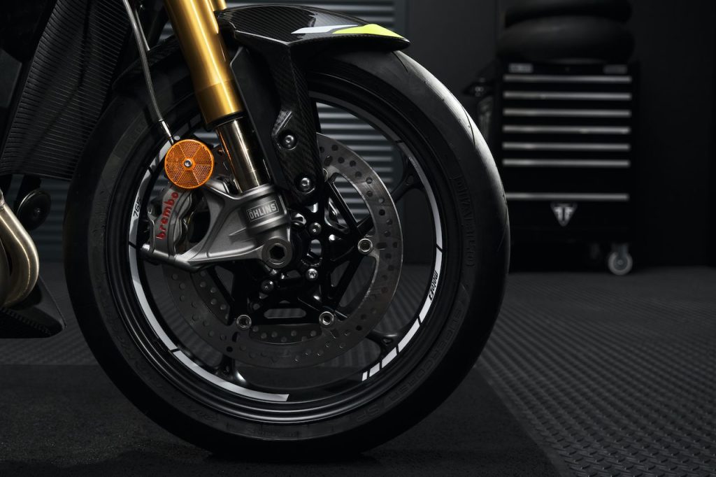 Triumph Street Triple brakes