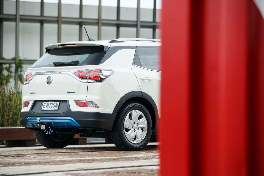 SsangYong Korando e-Motion rear end