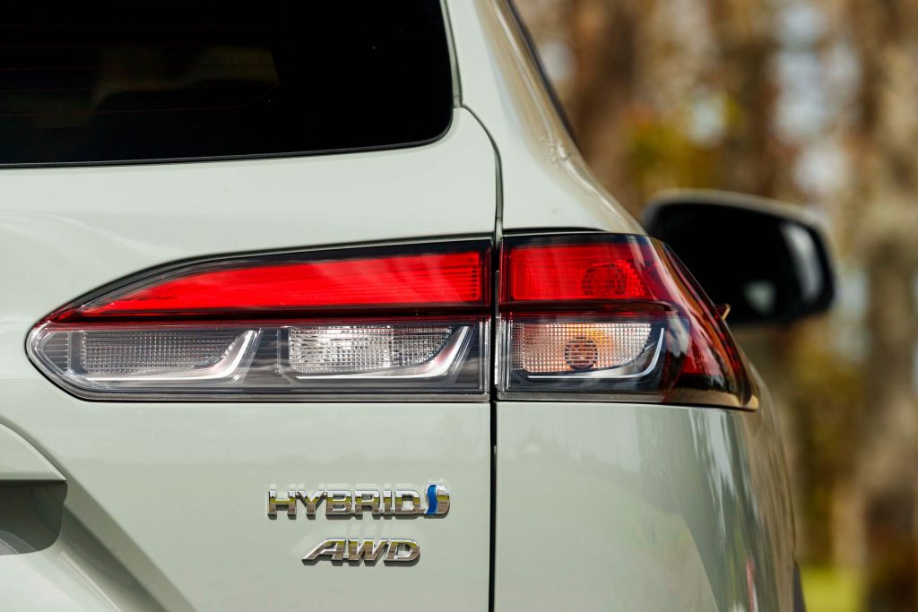 Toyota Corolla Cross Limited taillight