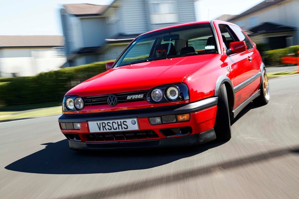 1993 Volkswagen Golf VR6 corner action