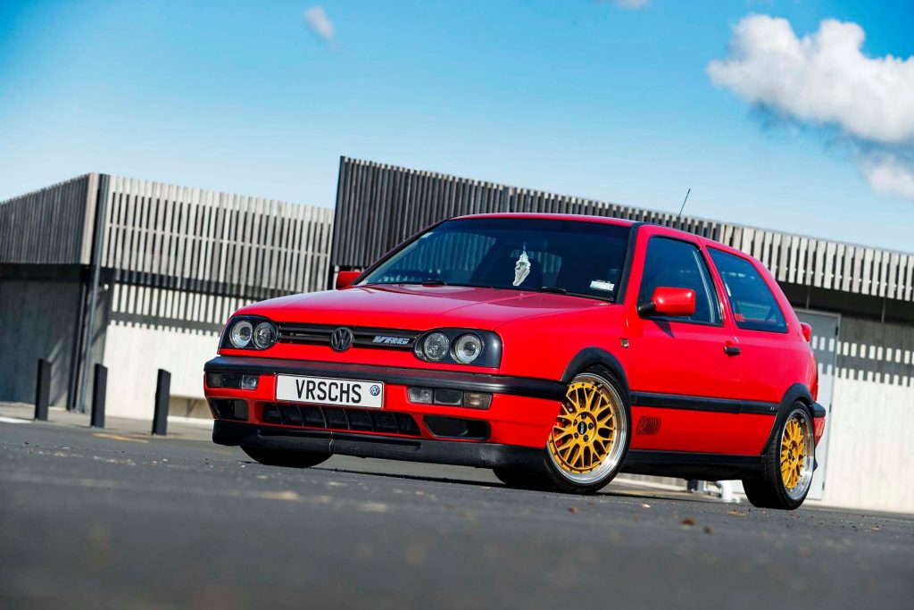 1993 Volkswagen Golf VR6 low front static