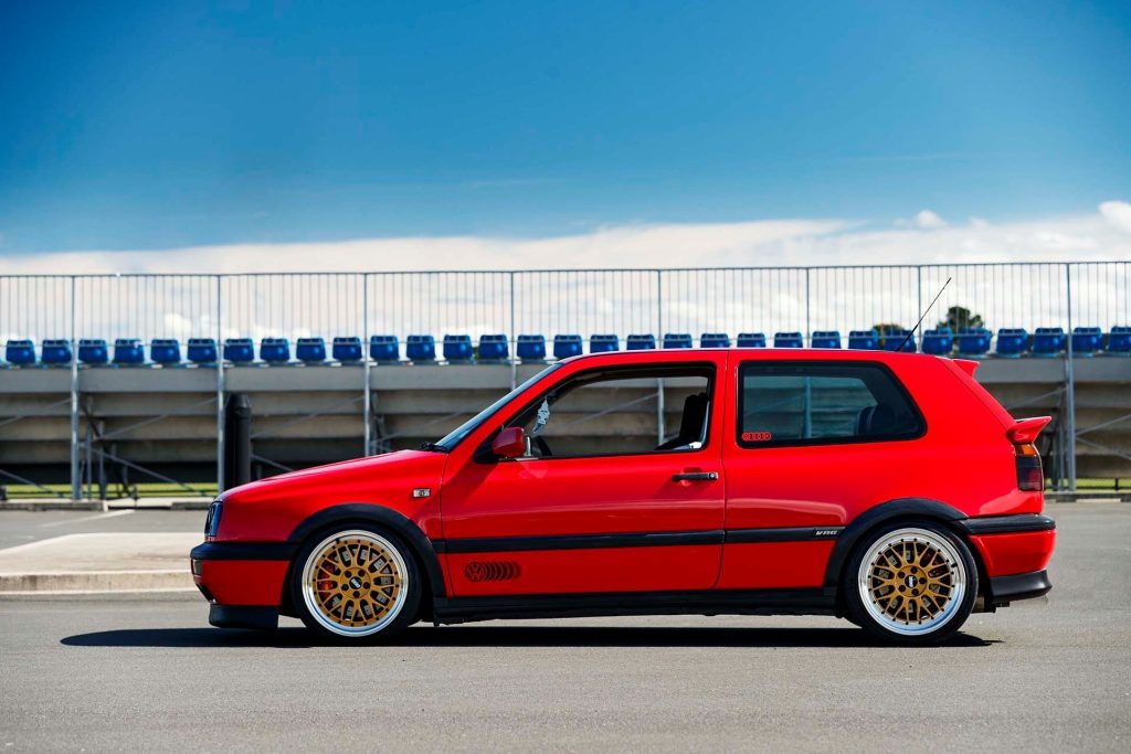 1993 Volkswagen Golf VR6 side profile