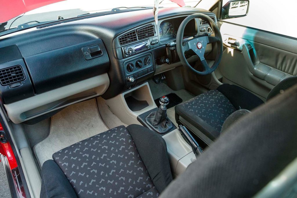 1993 Volkswagen Golf VR6 wide interior