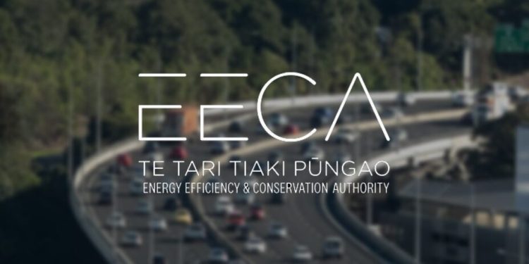 EECA logo over motorway background