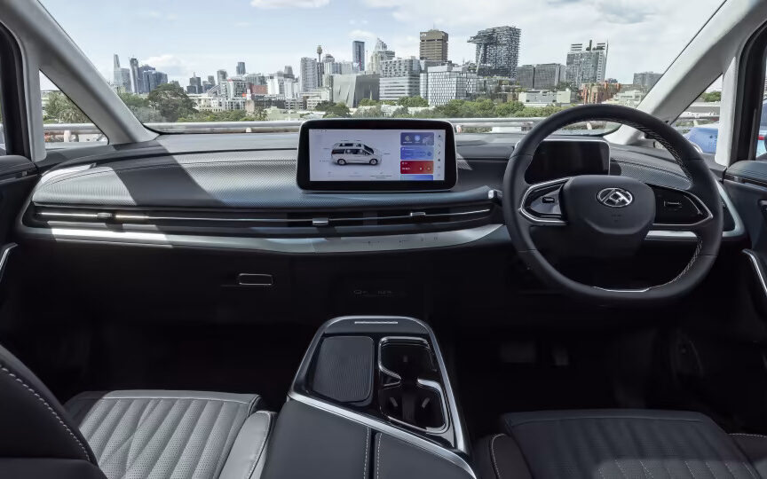 LDV MIFA 9 dashboard