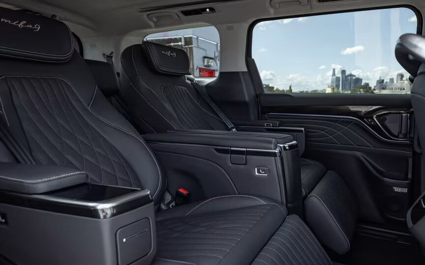 LDV MIFA 9 rear seats