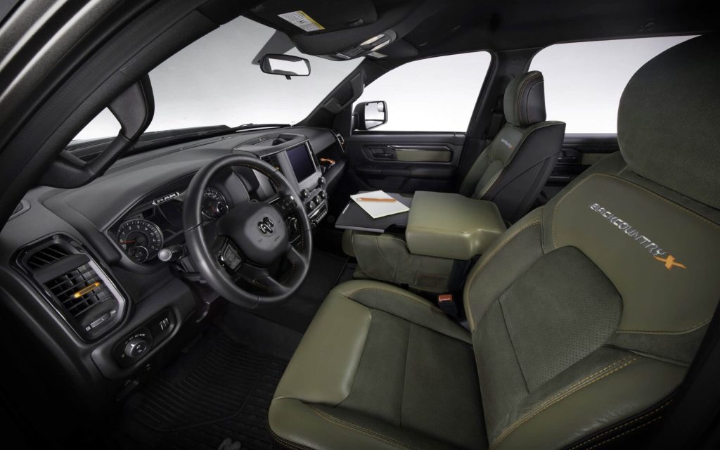 RAM Backcountry X interior view