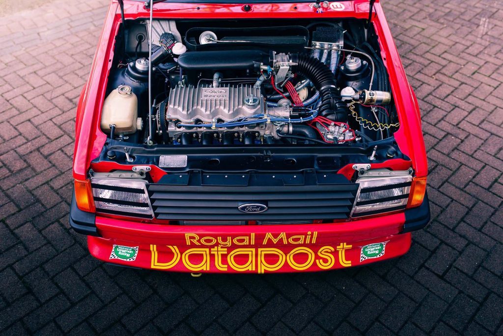 1983 Ford Escort RS1600i Group A engine