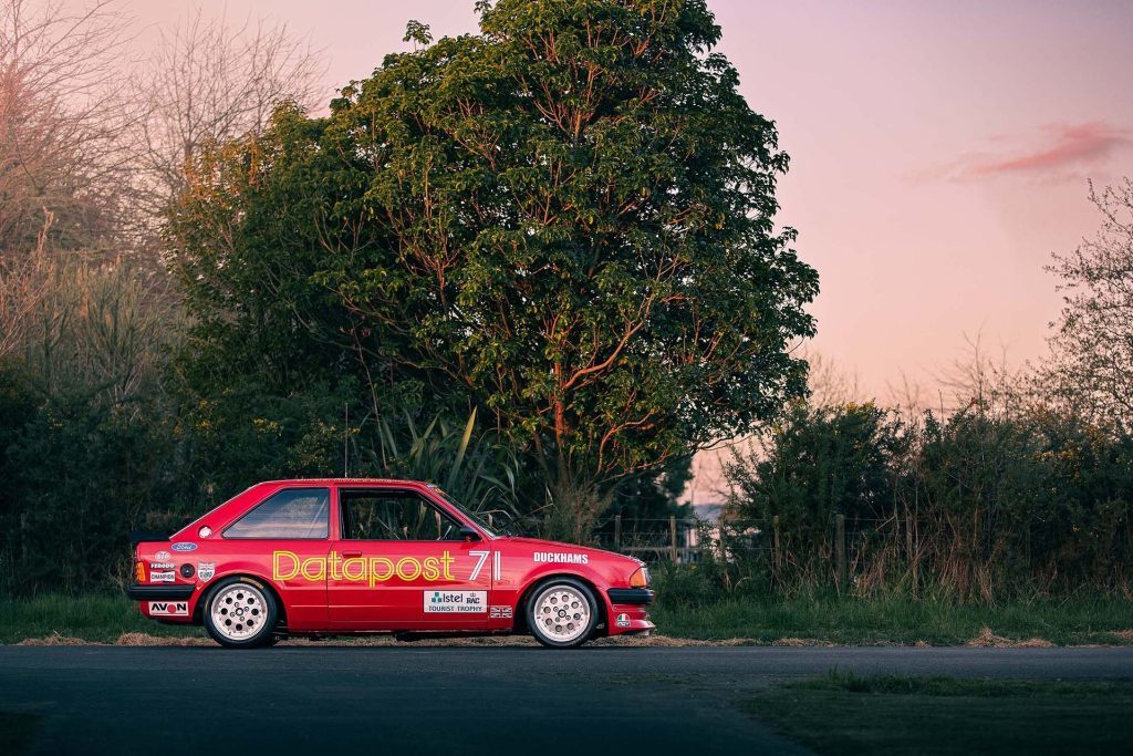 1983 Ford Escort RS1600i Group A side profile