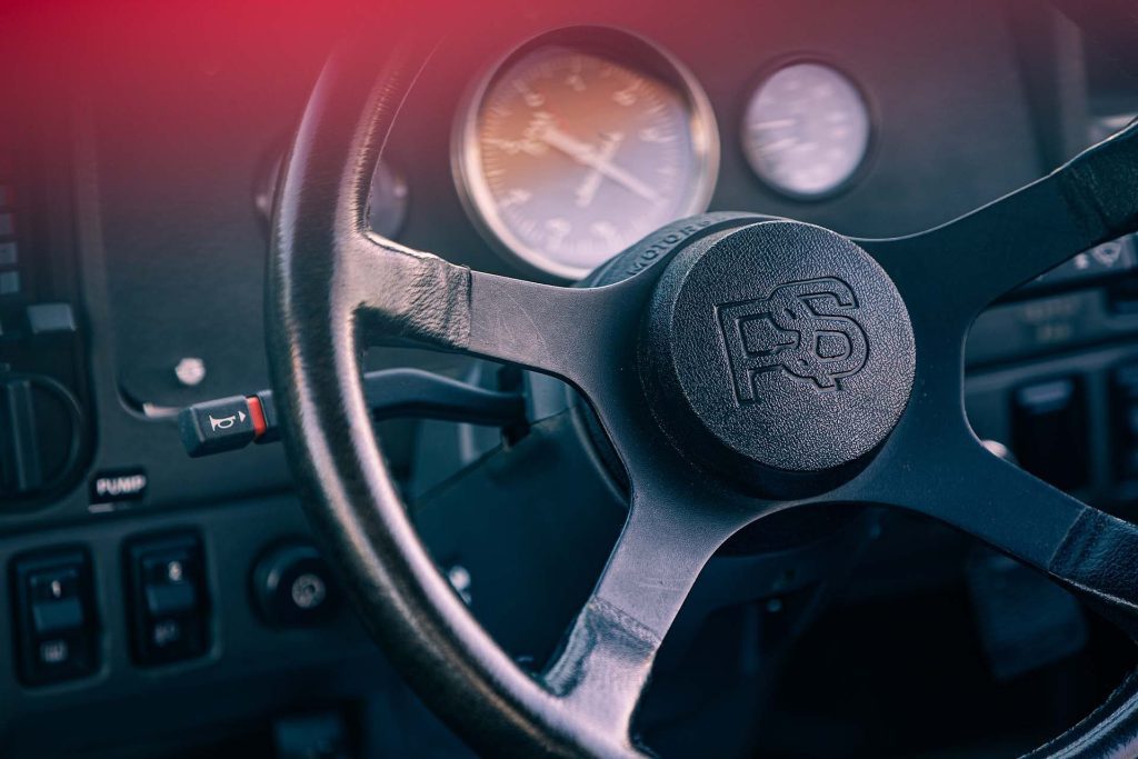 1983 Ford Escort RS1600i Group A steering wheel