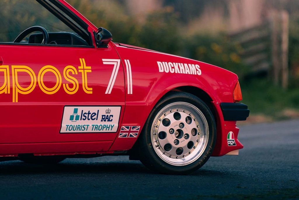 1983 Ford Escort RS1600i Group A wheel