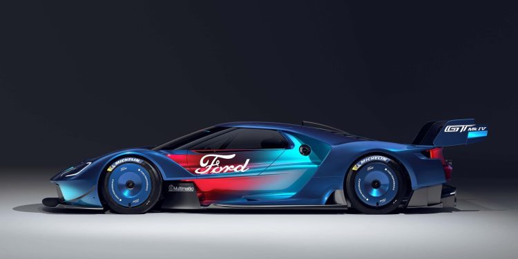 Ford GT Mk IV side view