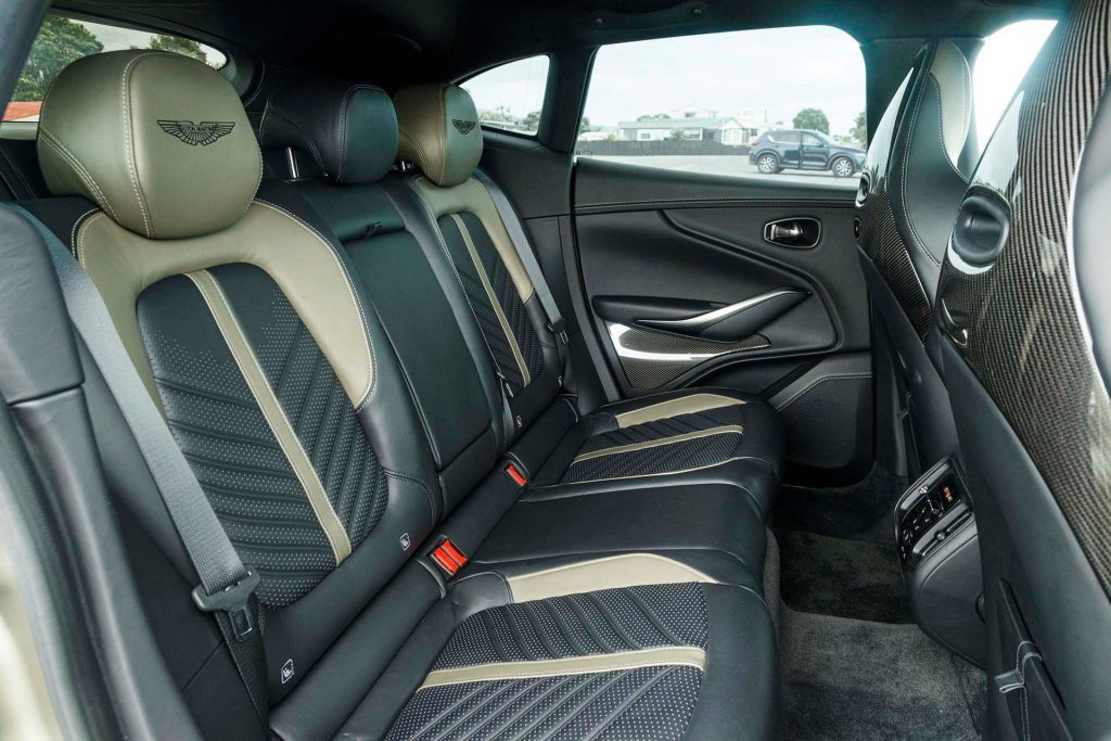 Aston Martin DBX707 back seats