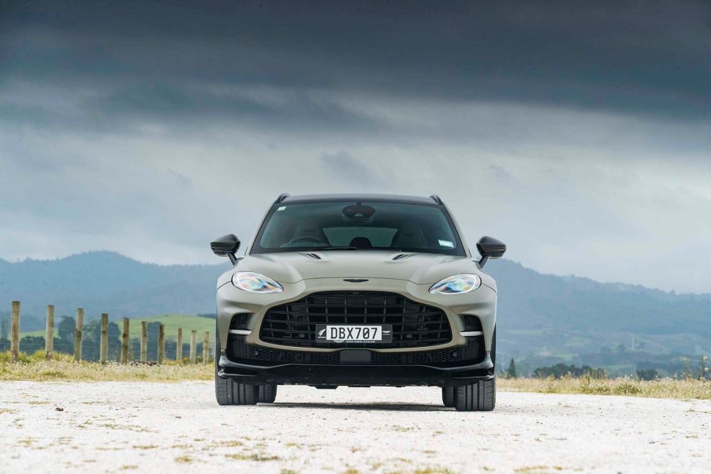 Aston Martin DBX707 full frontal static