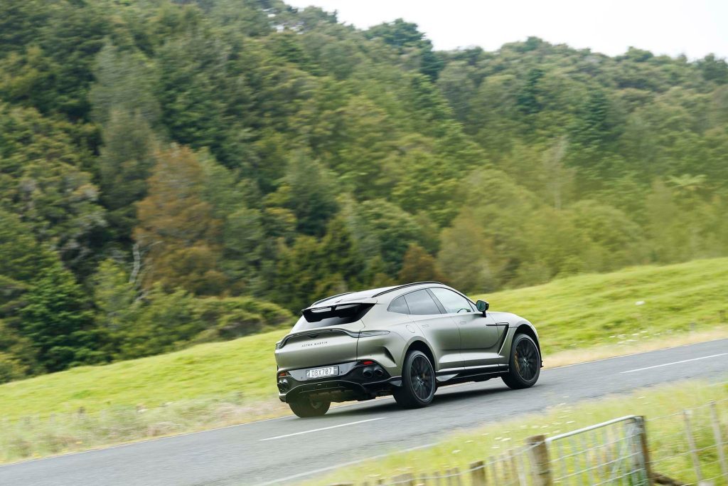 Aston Martin DBX707 rear action