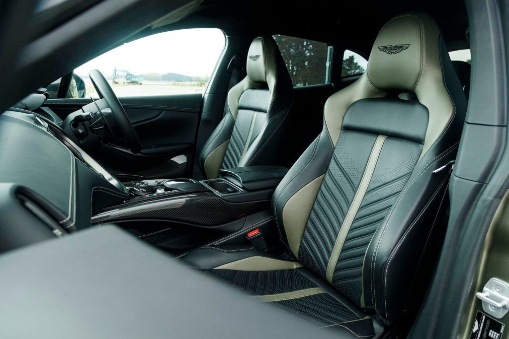 Aston Martin DBX707 front seats