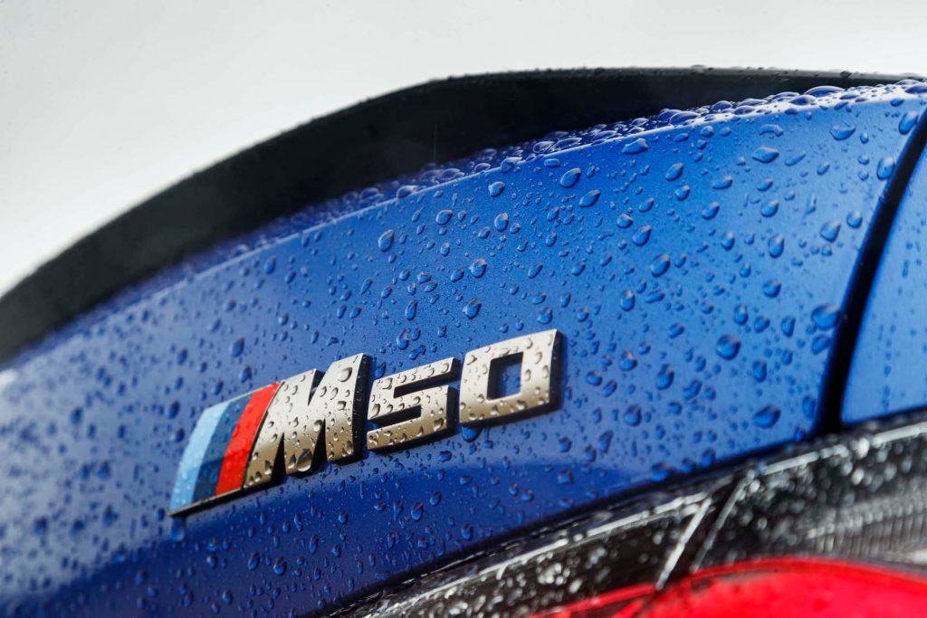 BMW i4 M50 xDrive badge