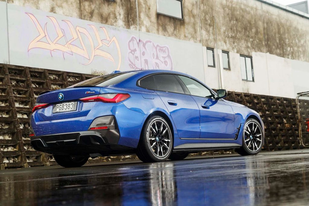 BMW i4 M50 xDrive rear static