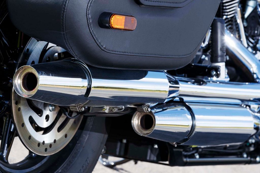 Harley-Davidson Softail Heritage exhaust