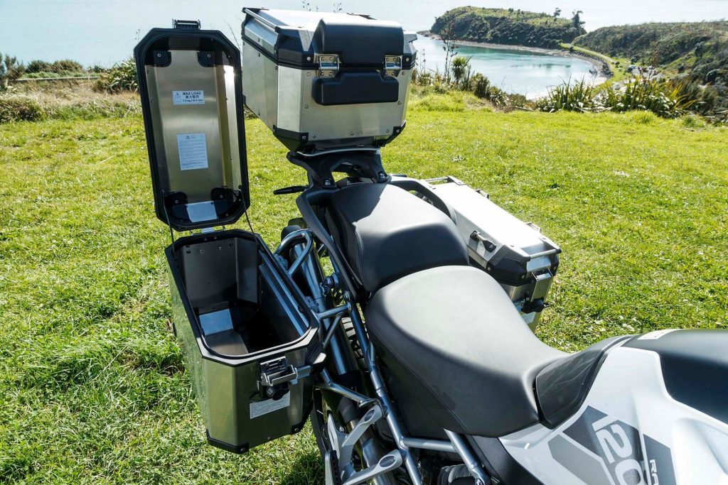 Triumph Tiger 1200 Rally Pro panniers
