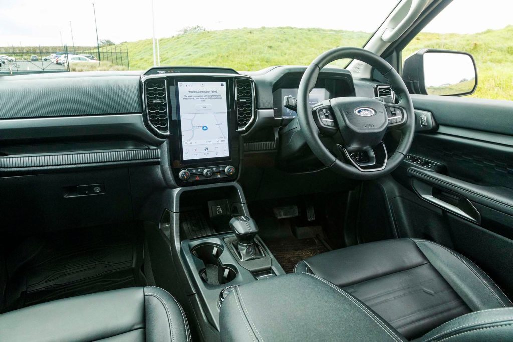 Ford Ranger Sport interior