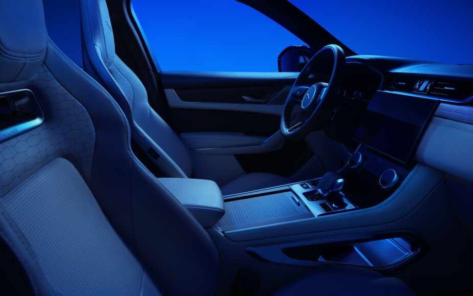 2024 Jaguar F-Pace interior view