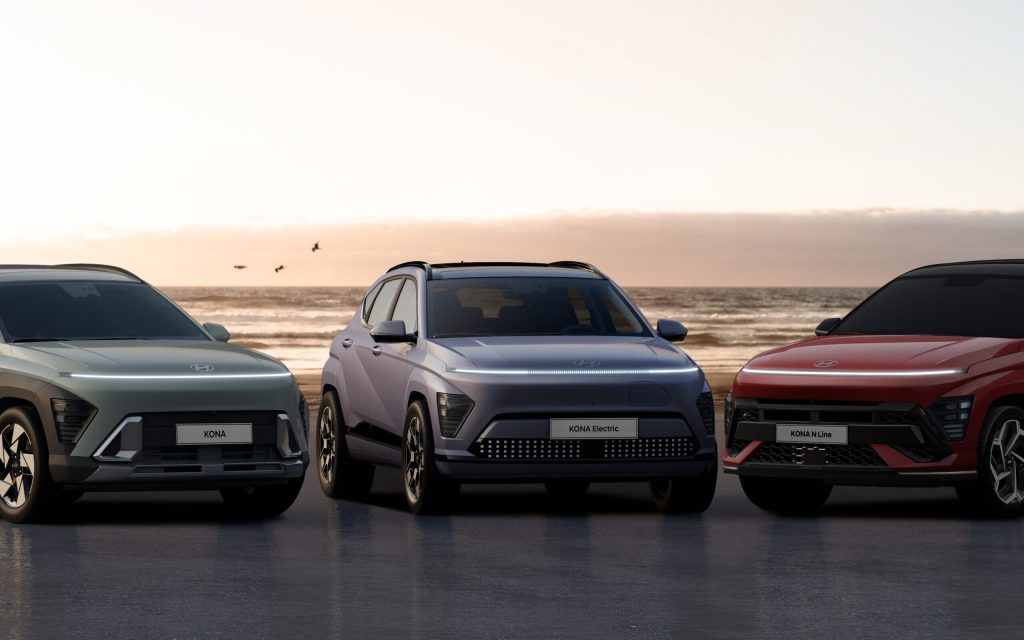 New Hyundai Kona lineup