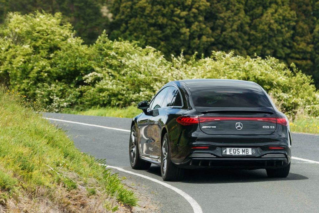 Mercedes-AMG EQS 53 4Matic+ rear action