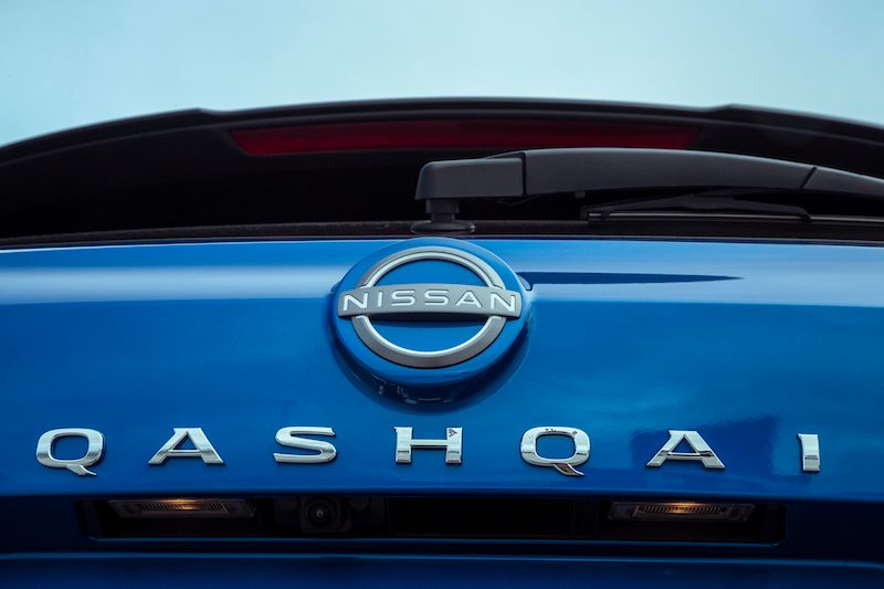 2023 Nissan Qashqai tailgate badge