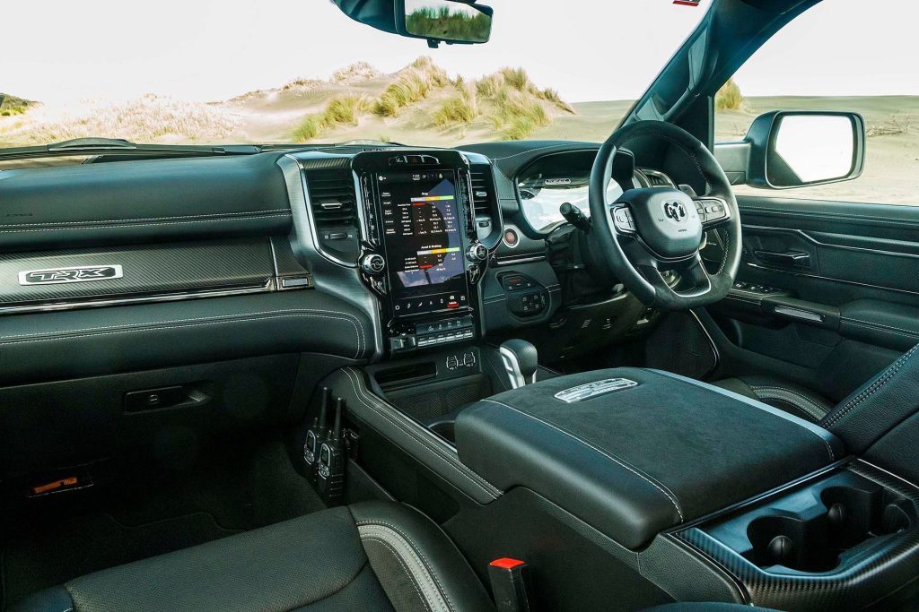 Ram 1500 TRX interior