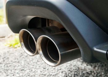 Subaru WRX exhaust pipes